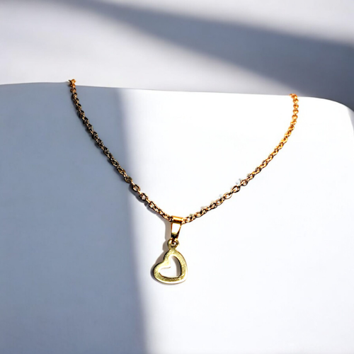 Halsband hjärta