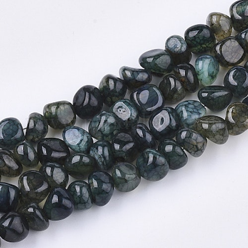 Dragon vein Agat 8-9mm 25 st