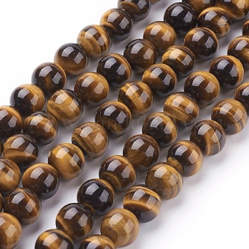 Tigeröga Guld/Brun i klass A+++ 6mm