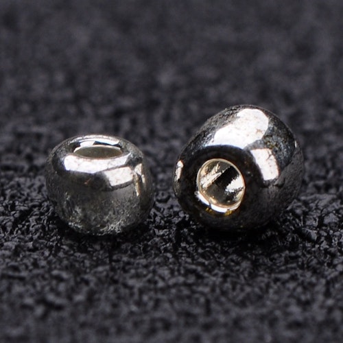 Seed beads silver 4mm 25 gram
