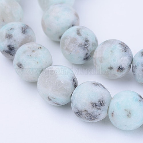 Frostad kiwijasper 6mm