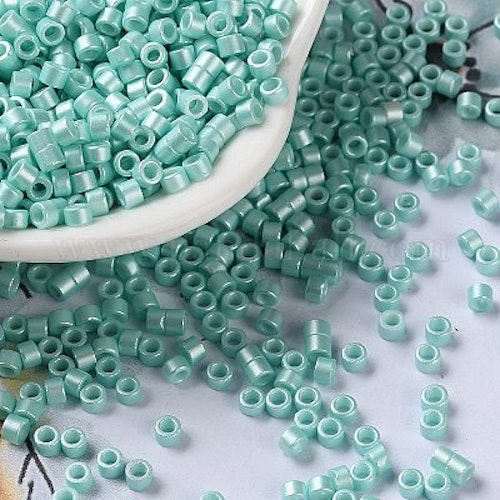 Turkos cylinder seed bead 2,5mm 10gram