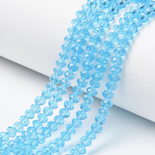 Abacus skyblue 8x6mm