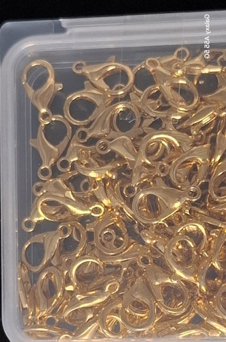 Guld lås 12mm