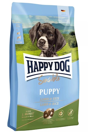 Happy Dog sensible puppy lam og ris 4kg