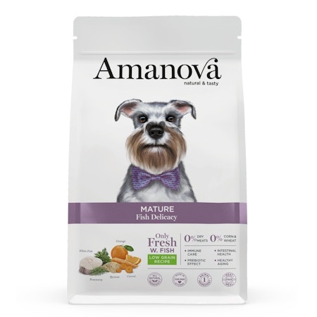 Amanova Mature All Breeds White Fish&Quinoa