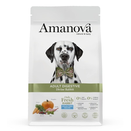 Amanova Adult Digestive All Breeds Rabbit&Pumpkin