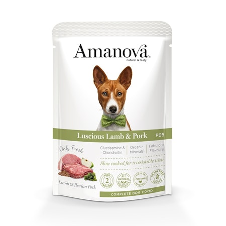 Blötfoder Amanova Lamb&Iberian Pork 100g