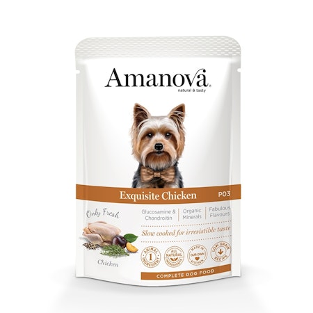 Blötfoder Amanova Exquisite Chicken 100g