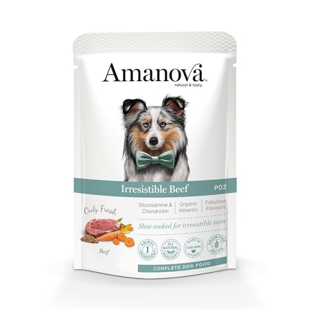 Blötfoder Amanova Irresistible Beef 100g