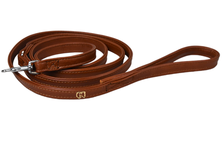 G&E Koppel Cognac  Skinn 180cm