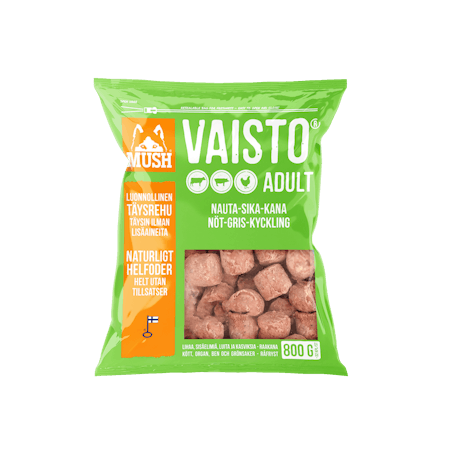 Vaisto® Grön NÖT-GRIS-KYCKLING 3kg
