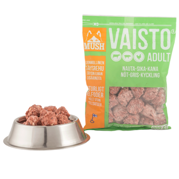 Vaisto® Grön NÖT-GRIS-KYCKLING 3kg