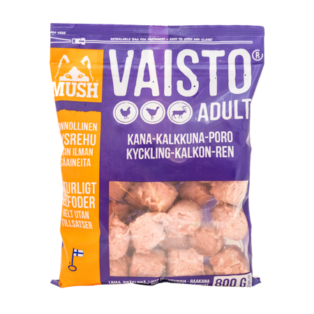 Vaisto® Lila (kyckling-kalkon-ren) 800GR