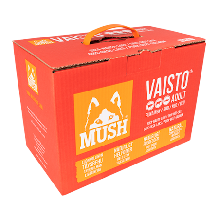 Vaisto® Röd GRIS-NÖT-LAX 10kg ( Block)