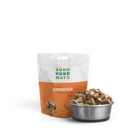 Frystorkade Andbitar 60g
