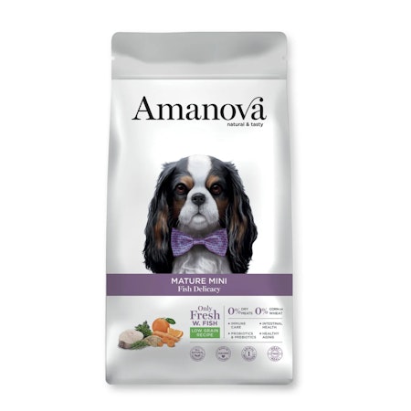 Amanova Dog Mature Mini White Fish & Quinoa