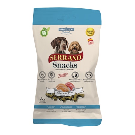 Serrano Snack Dog Salmon & Tuna