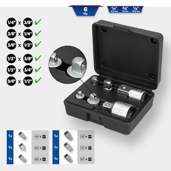 Adapter Set 6 pcs