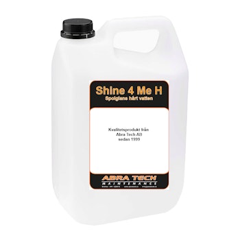 Shine 4 Me H, spolglans hårt vatten