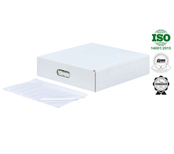 Cloth sheet white box