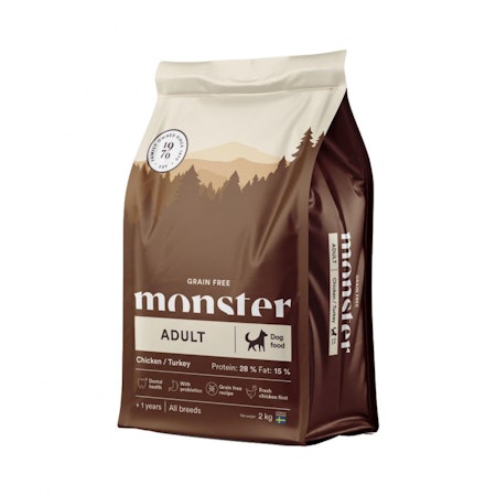 MONSTER Grain Free Adult Chicken/Turkey