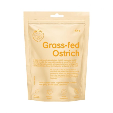 BUDDY Grass-Fed Ostrich 200 g