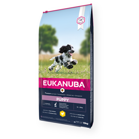 EUKANUBA Puppy Medium Breed Fresh Chicken