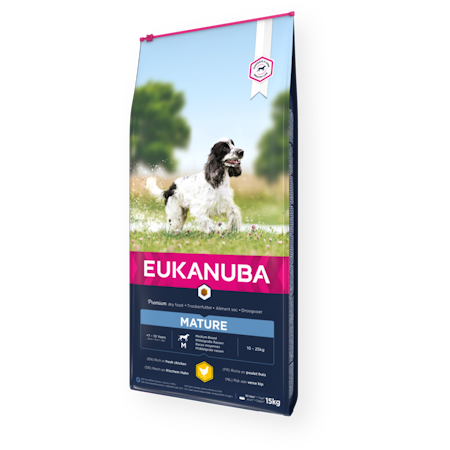 EUKANUBA Mature Medium Breed Fresh Chicken