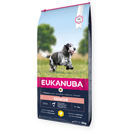 EUKANUBA Senior Medium Breed Fresh Chicken