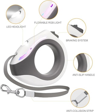 WALK Hundkoppel med LED
