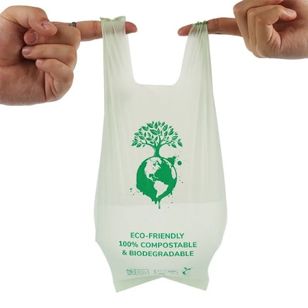 Bajspåsar BIO med Handtag 100-pack