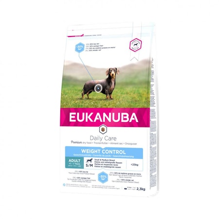 EUKANUBA Daily Care Weight Control Adult Small/Medium Breed