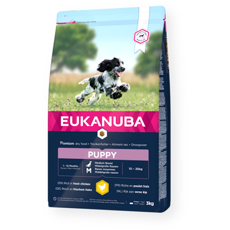 EUKANUBA Puppy Medium Breed Fresh Chicken
