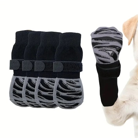 Hundstrumpor Halkskyddade