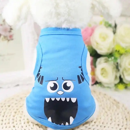 Hundtröja Blue Monster