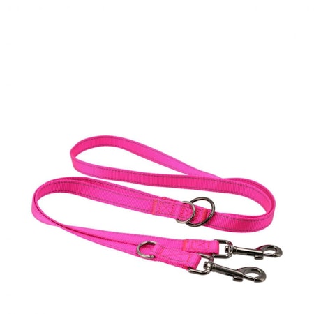 DOGMAN Nylonkoppel Iris Multi