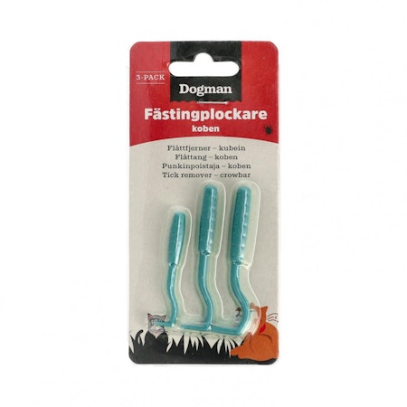 DOGMAN Fästingplockare Koben 3-pack