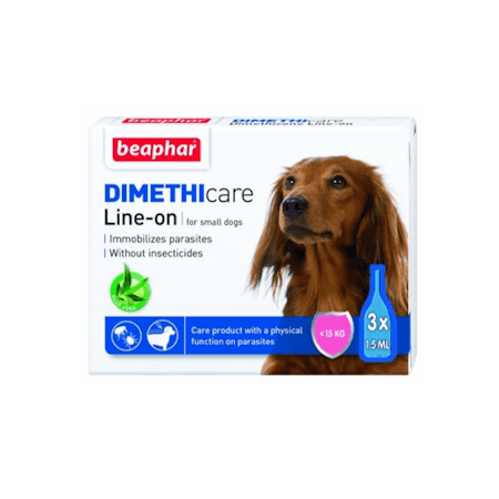BEAPHAR Dimethicare Line-on Fästingmedel upp till 15 kg