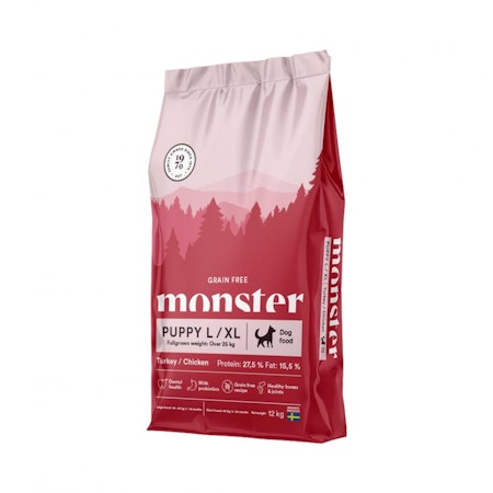 MONSTER Grain Free Puppy L/XL Turkey & Chicken