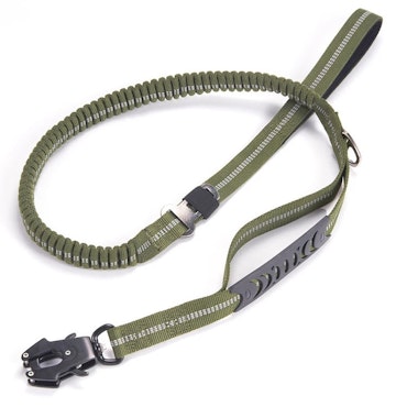 K9 Heavy Duty Taktiskt Stretch Hundkoppel