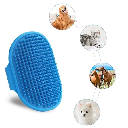 PET BRUSH Gummiborste Justerbar