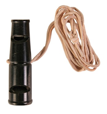 TRIXIE Visselpipa i horn 2-tons