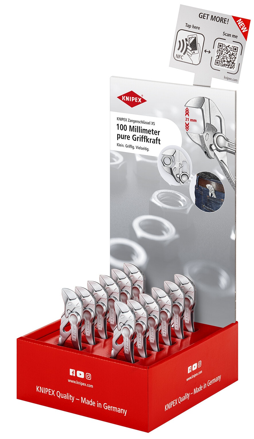 KNIPEX Försäljningsdisplay 12 x 8604100