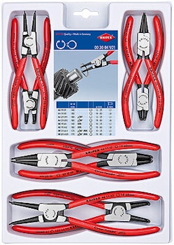 KNIPEX Låsringtångsats 8st