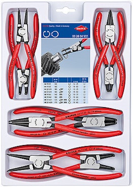 KNIPEX Låsringtångsats 8st