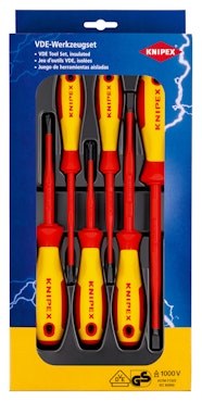 KNIPEX VDE-skruvmejselpaket Spår / Phillips®