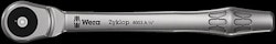 WERA 8003 A Zyklop Metal Ratchet with push-through square and 1/4" drive 1/4''x141.0