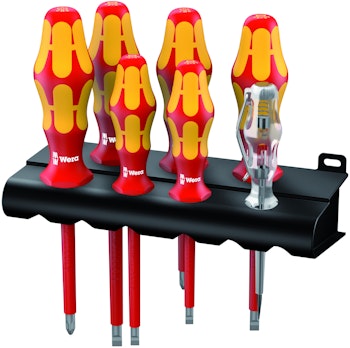 WERA 160i/7 1000v-sats + testmejsel