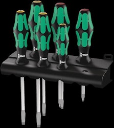 WERA 334 SK/6 Rack Screwdriver set Kraftform Plus